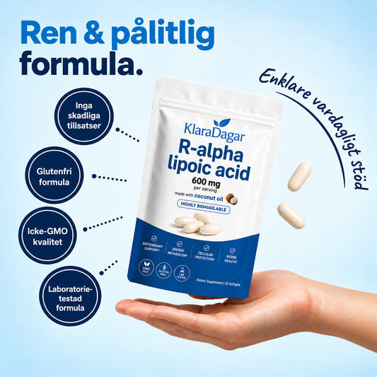 R-Alfa-Liponsyra 600 mg – Ren R-Form
